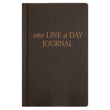 Load image into Gallery viewer, One Line A Day Fabric Journal by Sweet Water Decor

