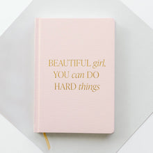 Load image into Gallery viewer, Beautiful Girl Fabric Journal by Sweet Water Decor
