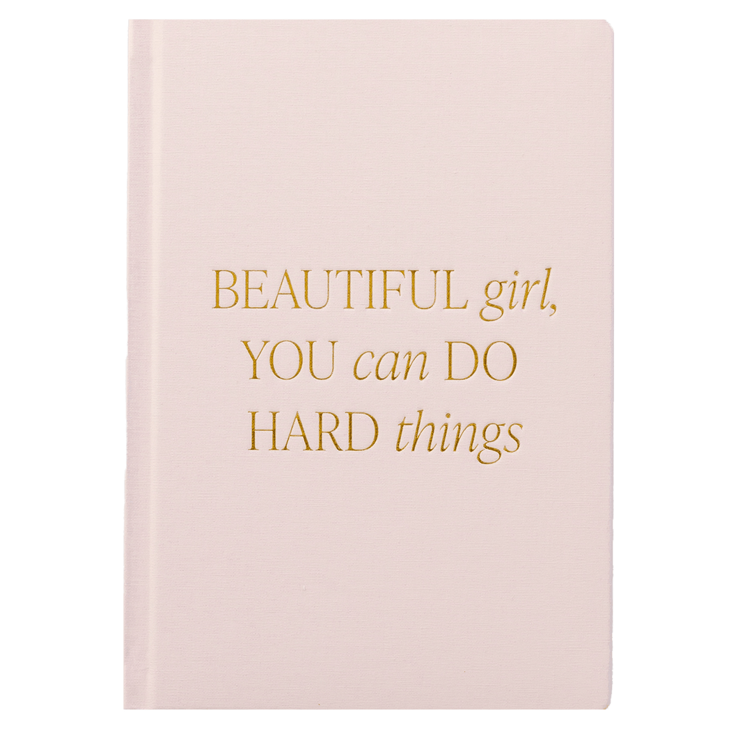 Beautiful Girl Fabric Journal by Sweet Water Decor