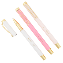 Load image into Gallery viewer, Boss Lady Metal Pen Set by Sweet Water Decor
