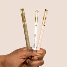 Load image into Gallery viewer, Go For It Metal Pen Set by Sweet Water Decor

