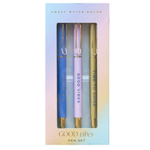 Load image into Gallery viewer, Good Vibes Pen Set by Sweet Water Decor
