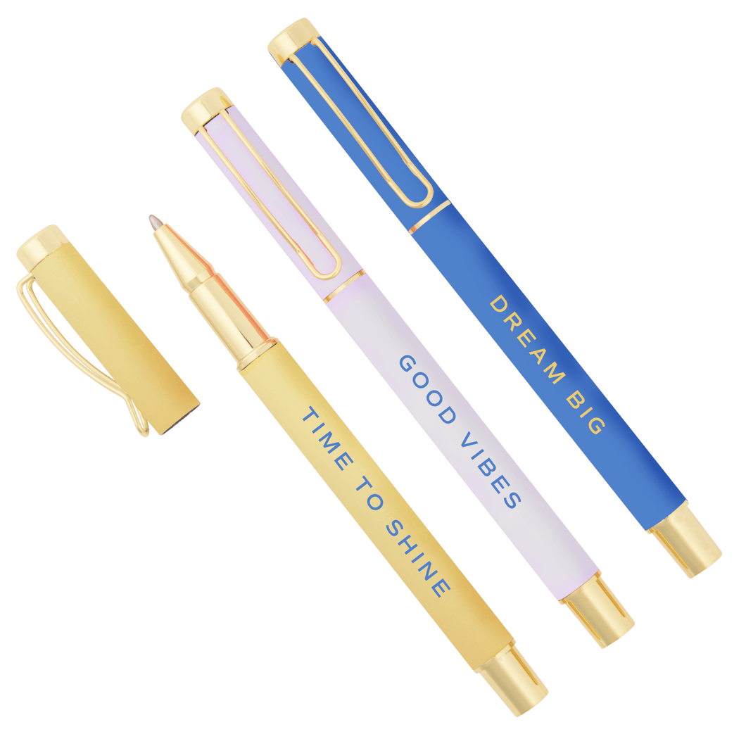 Good Vibes Pen Set by Sweet Water Decor