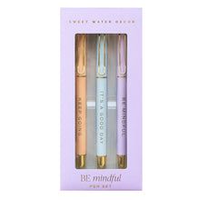 Load image into Gallery viewer, Be Mindful Pen Set by Sweet Water Decor
