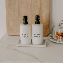 Load image into Gallery viewer, White Stoneware Tray by Sweet Water Decor
