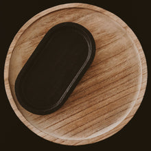 Load image into Gallery viewer, Large Rustic Round Wood Tray by Sweet Water Decor
