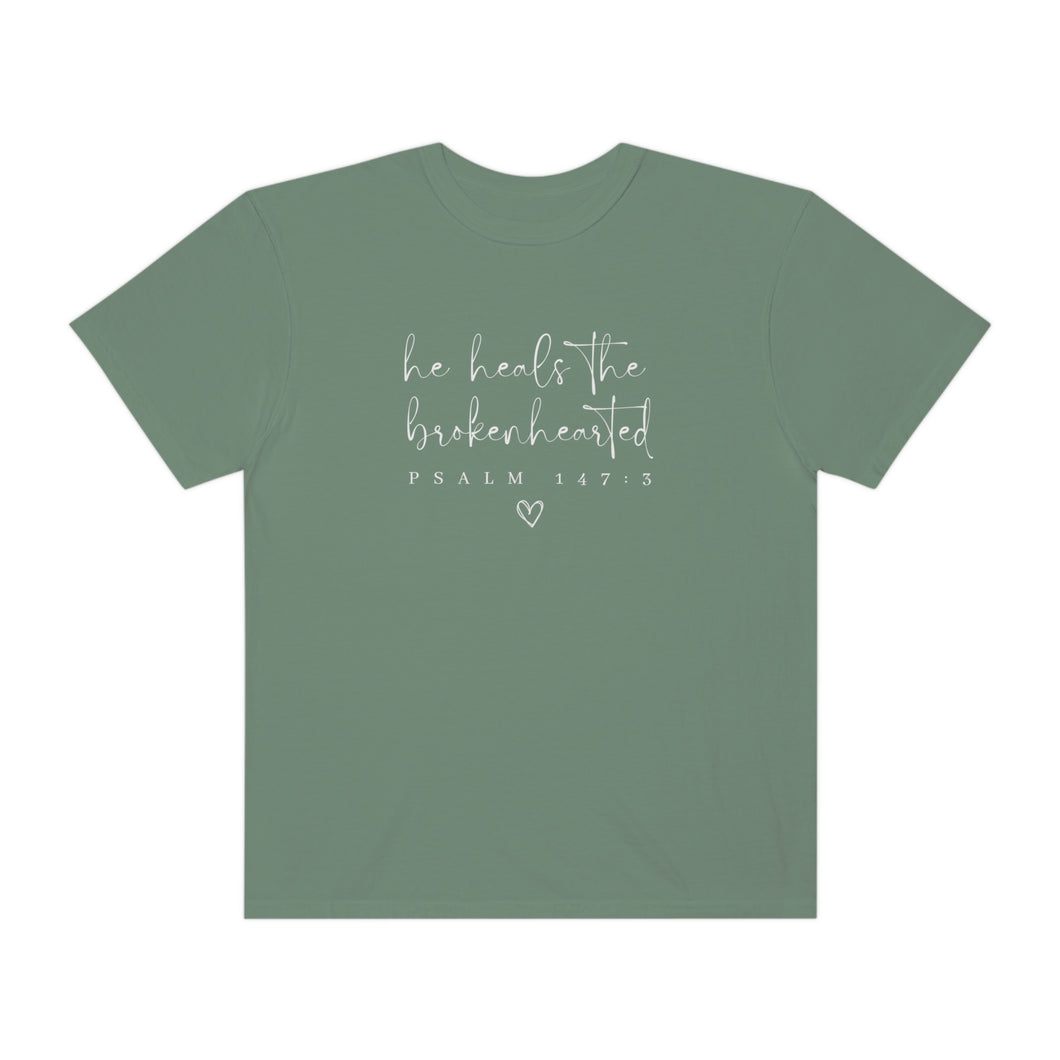 He Heals the Brokenhearted Tee