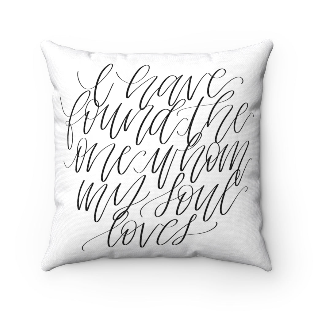 'I Have Found The One' Accent Pillow