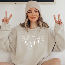 Load image into Gallery viewer, &#39;Be the Light&#39; Crewneck Sweatshirt
