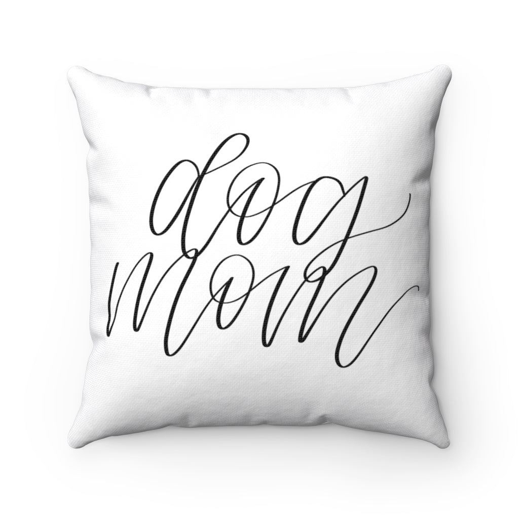 'Dog Mom' Accent Pillow