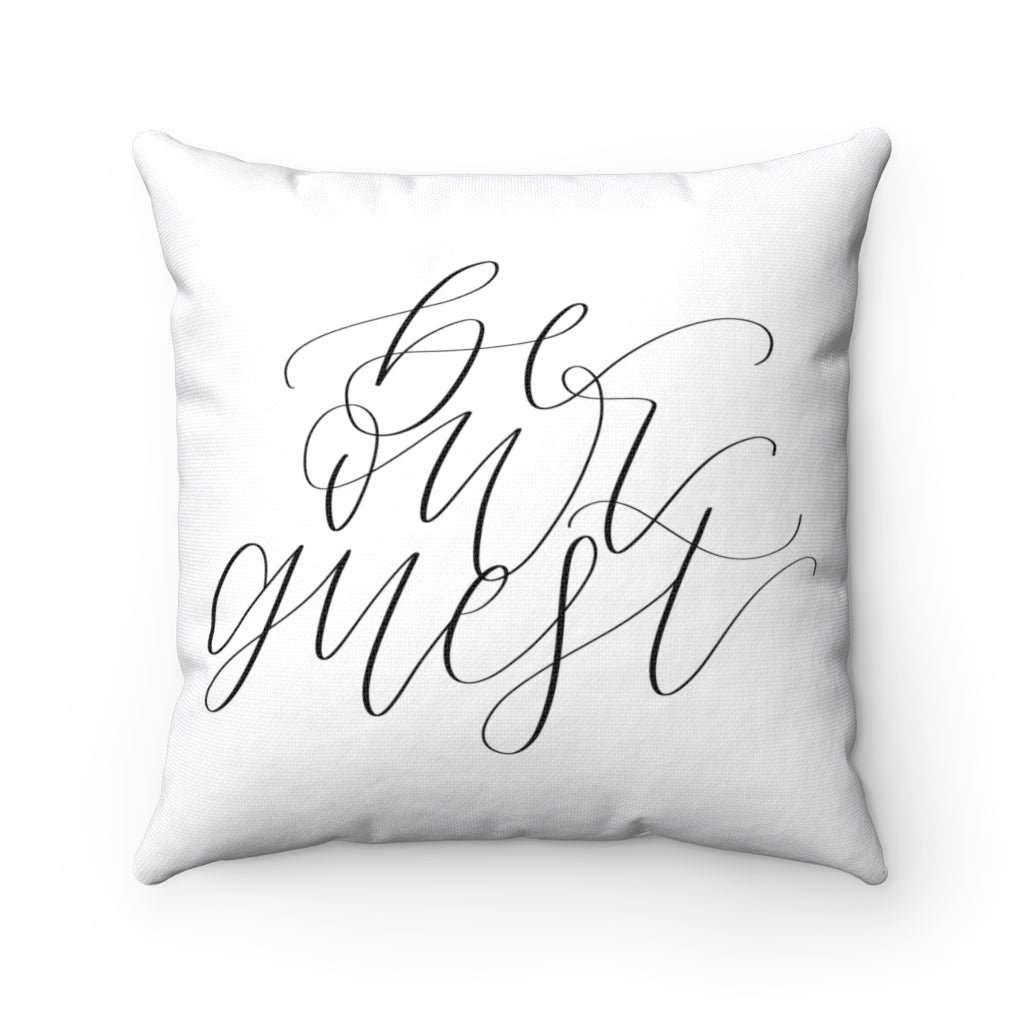 'Be Our Guest' Accent Pillow